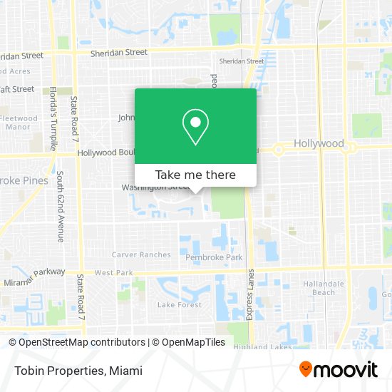 Tobin Properties map