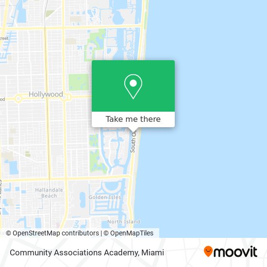 Community Associations Academy map