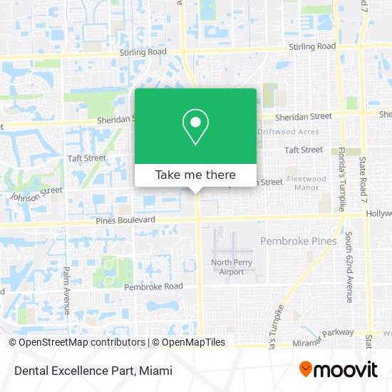 Dental Excellence Part map