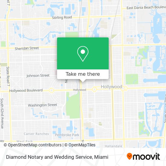 Diamond Notary and Wedding Service map