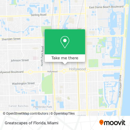 Greatscapes of Florida map