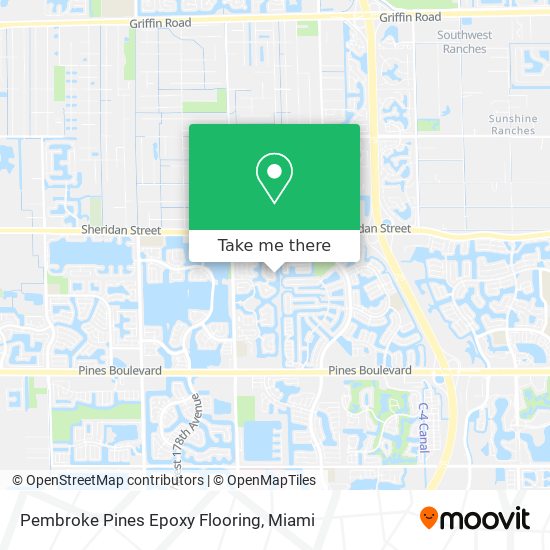 Mapa de Pembroke Pines Epoxy Flooring