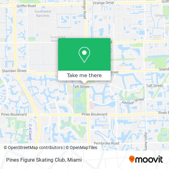 Pines Figure Skating Club map