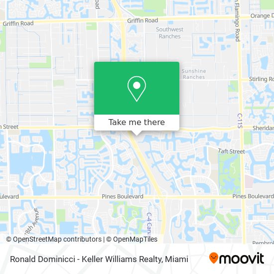 Mapa de Ronald Dominicci - Keller Williams Realty