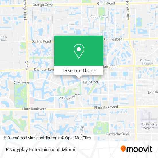 Readyplay Entertainment map