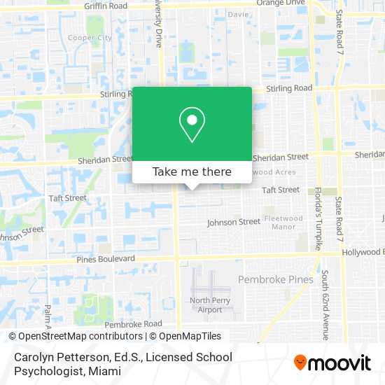 Mapa de Carolyn Petterson, Ed.S., Licensed School Psychologist