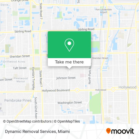 Dynamic Removal Services map