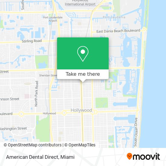 Mapa de American Dental Direct