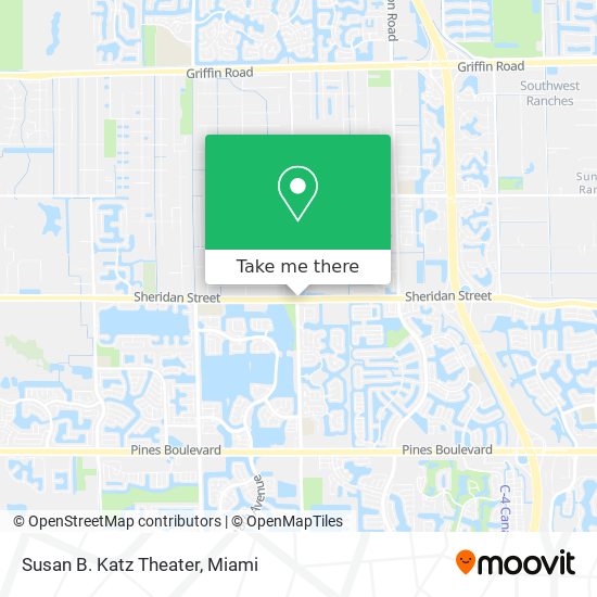 Susan B. Katz Theater map