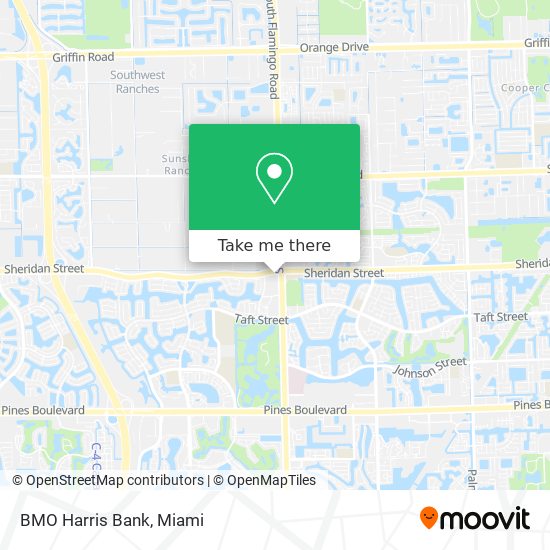 BMO Harris Bank map