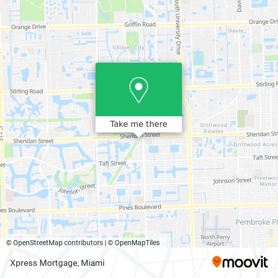 Xpress Mortgage map