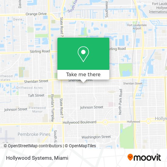 Hollywood Systems map