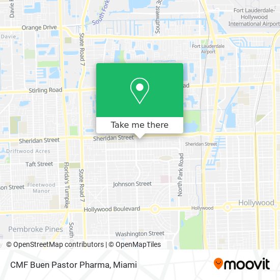 Mapa de CMF Buen Pastor Pharma