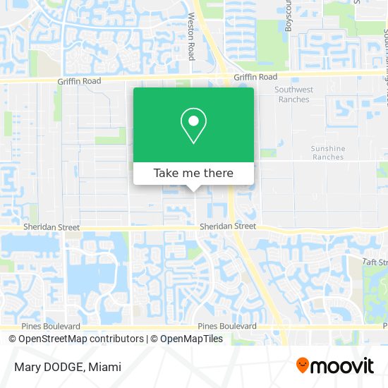 Mary DODGE map