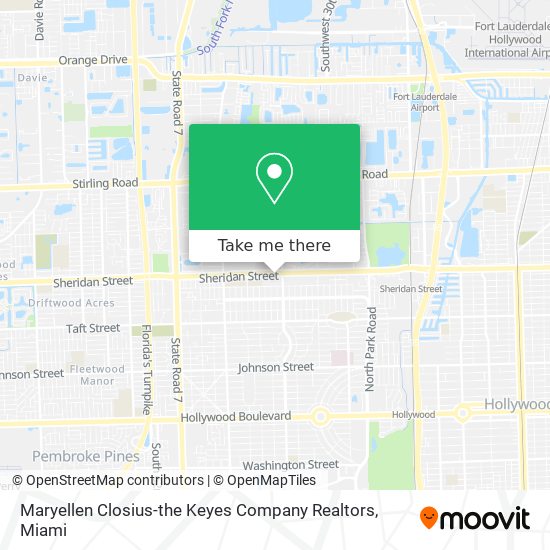 Maryellen Closius-the Keyes Company Realtors map