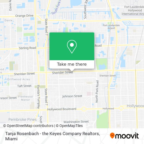 Mapa de Tanja Rosenbach - the Keyes Company Realtors