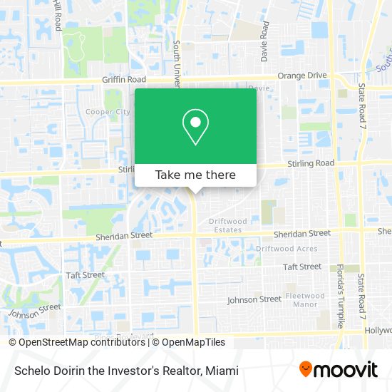 Schelo Doirin the Investor's Realtor map