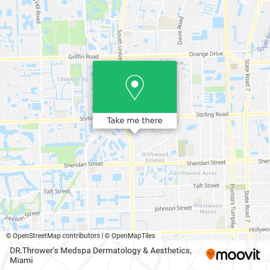 Mapa de DR.Thrower's Medspa Dermatology & Aesthetics