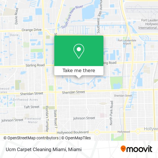 Ucm Carpet Cleaning Miami map