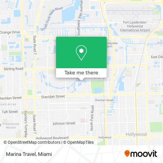 Mapa de Marina Travel