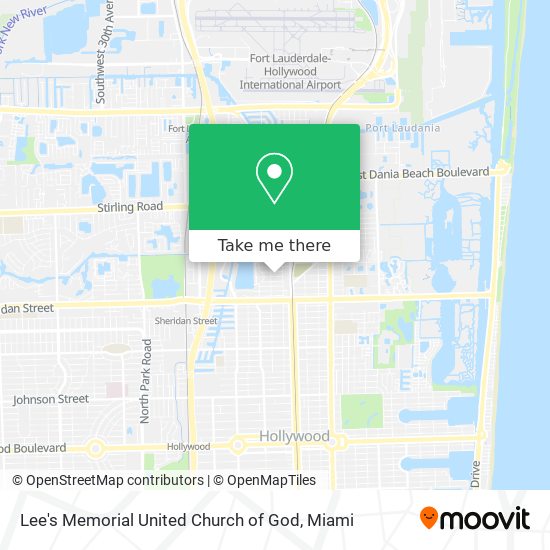 Mapa de Lee's Memorial United Church of God