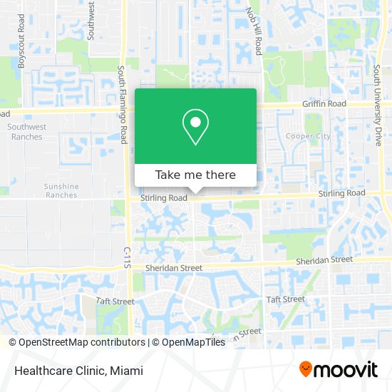 Healthcare Clinic map