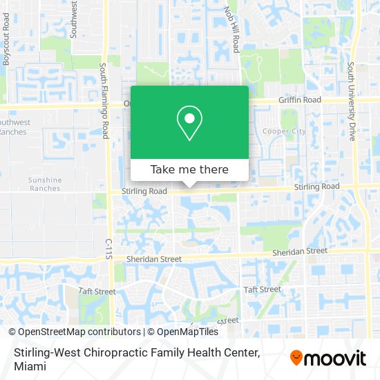 Mapa de Stirling-West Chiropractic Family Health Center