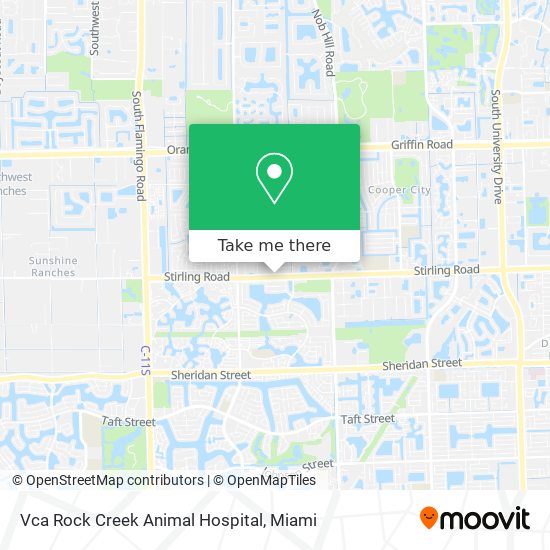 Mapa de Vca Rock Creek Animal Hospital