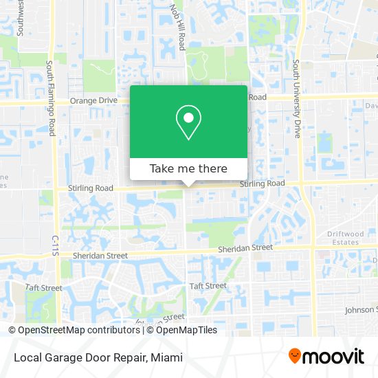Local Garage Door Repair map