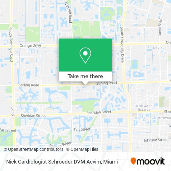 Mapa de Nick Cardiologist Schroeder DVM Acvim