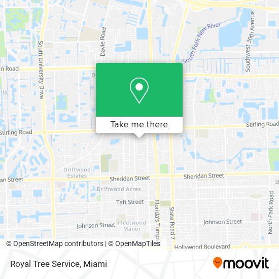 Royal Tree Service map