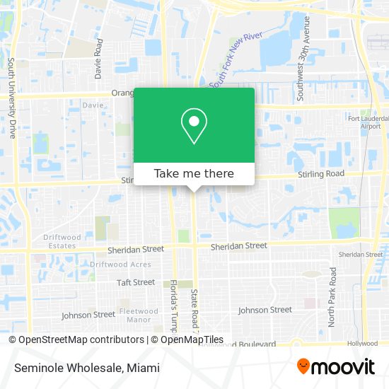 Mapa de Seminole Wholesale