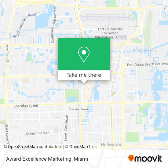 Mapa de Award Excellence Marketing