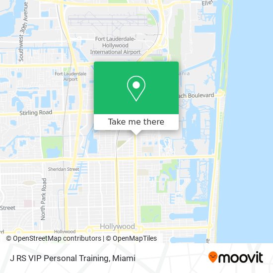 J RS VIP Personal Training map