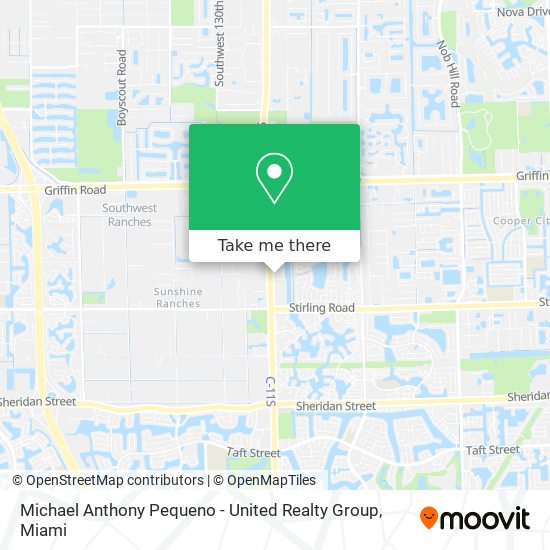 Mapa de Michael Anthony Pequeno - United Realty Group
