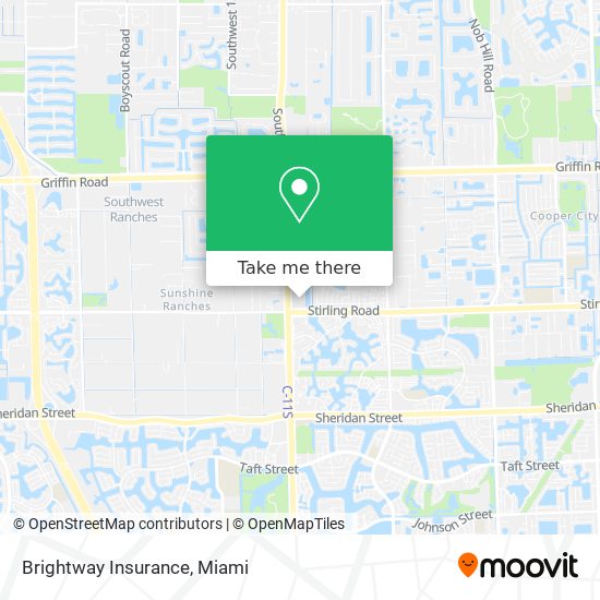 Brightway Insurance map