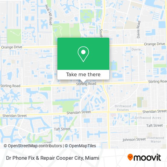 Dr Phone Fix & Repair Cooper City map