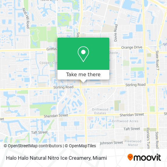 Halo Halo Natural Nitro Ice Creamery map