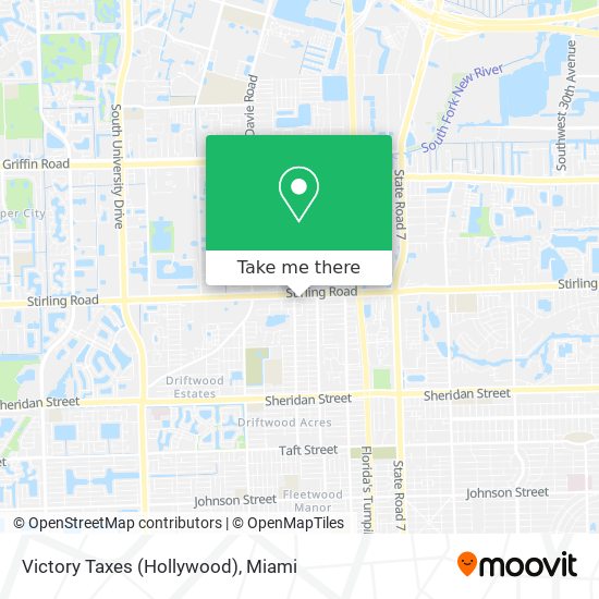 Mapa de Victory Taxes (Hollywood)