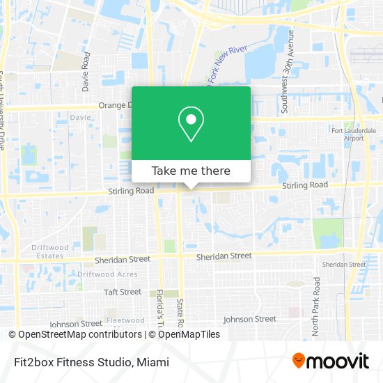 Fit2box Fitness Studio map