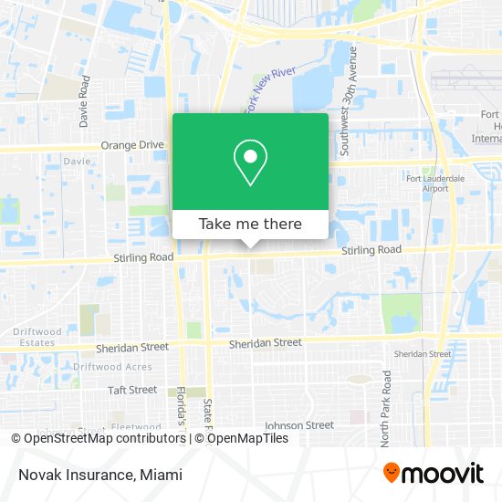 Novak Insurance map