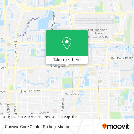 Mapa de Conviva Care Center Stirling