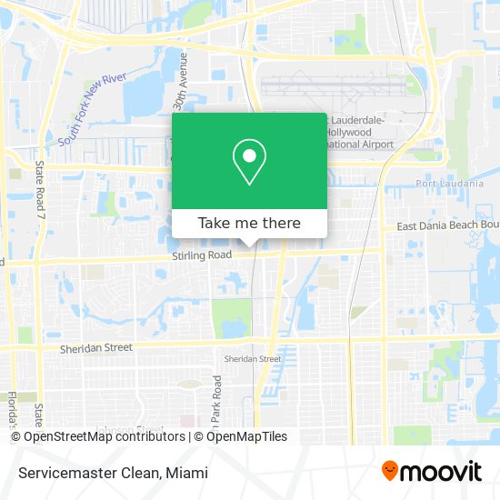 Servicemaster Clean map