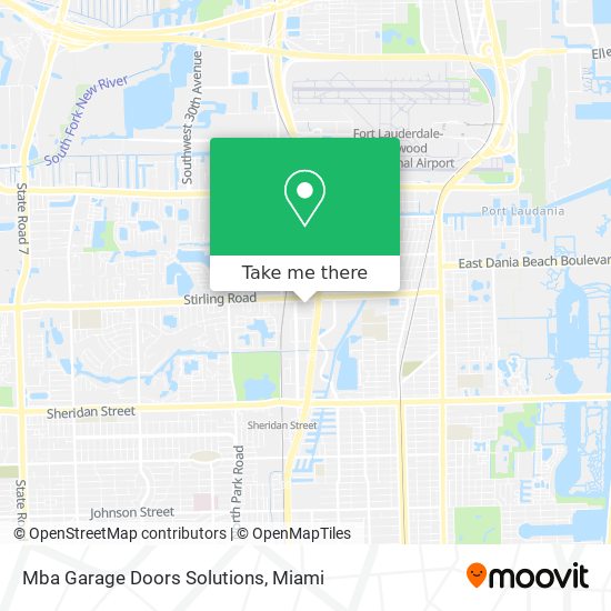 Mapa de Mba Garage Doors Solutions