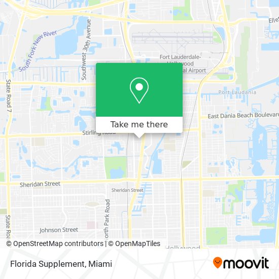 Florida Supplement map