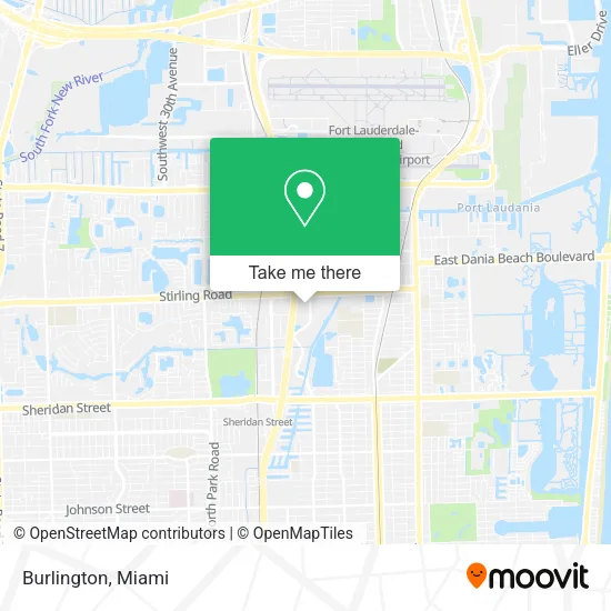 Burlington map