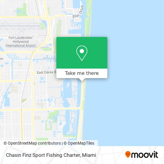 Chasin Finz Sport Fishing Charter map