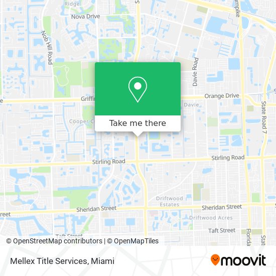 Mellex Title Services map