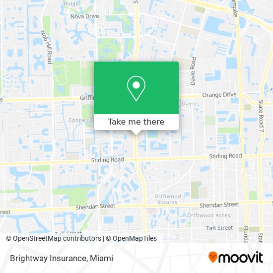 Brightway Insurance map