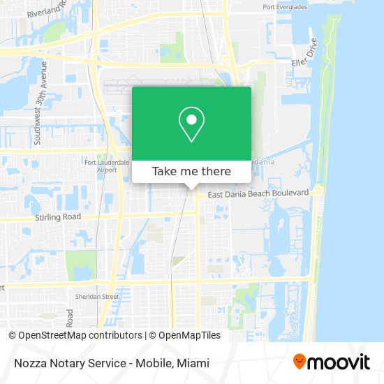 Mapa de Nozza Notary Service - Mobile